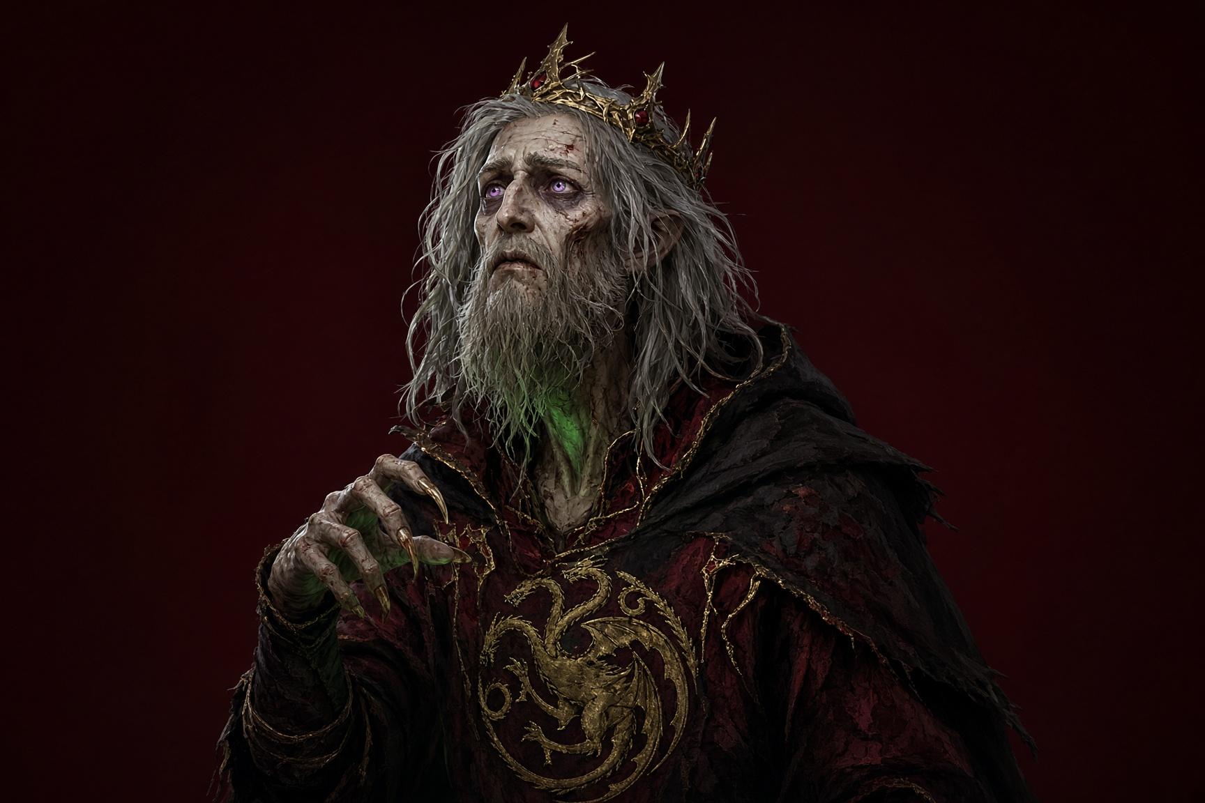 Portrait of Aerys II Targaryen