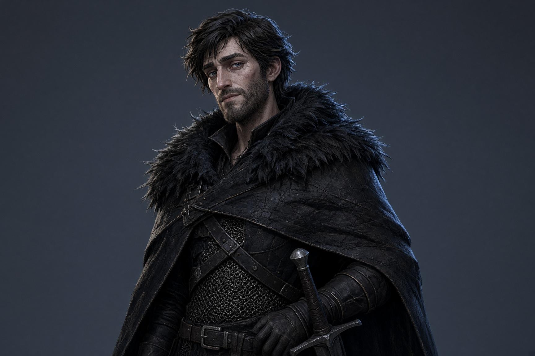 Portrait of Benjen Stark